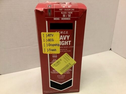 Men's Heavy Weight Military Grade Base Layer, Medium, Appears New - Lot 154