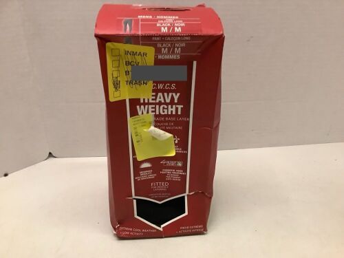 Men's Heavy Weight Base Layer, Medium, Package Damaged, Appears New - Lot 173
