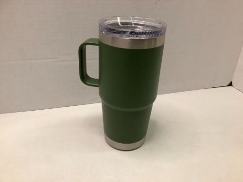 Yeti Rambler with Handle, Lid Missing Piece, Ecommerce Return - Lot 176