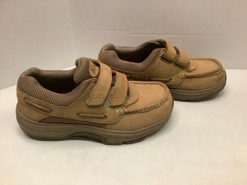 Bob Timberlake Blue Water 2 Strap Walnut Shoe, 9.5, Ecommerce Return - Lot 196