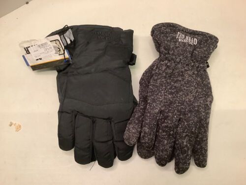 Lot of (2) Gloves, Large, XL, Appears New - Lot 223