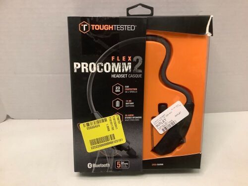 tough Tested Flex Procomm 2 Headset, Untested, Appears New - Lot 255