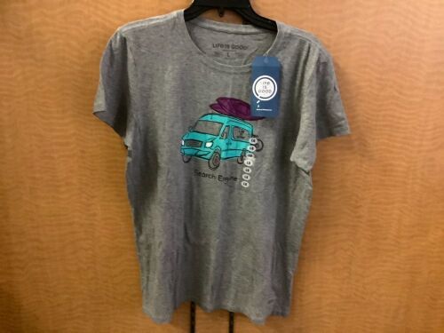 Life is Good Women's Short Sleeve Tee, Large, Appears New - Lot 289