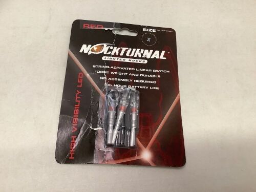 Nockturnjal Lighted Nocks, Size X, Ecommerce Return - Lot 364