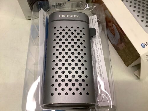 Lot of (2) Memorex FlexBeats Charging Speaker, Powers Up, Ecommerce Return - Lot 381