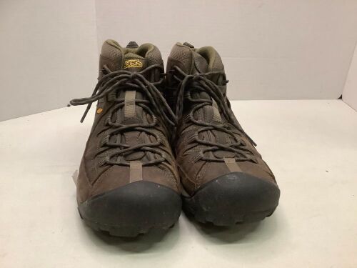 Keen Men's Hiking boots, 10.5, Dirty, Ecommerce Return - Lot 433