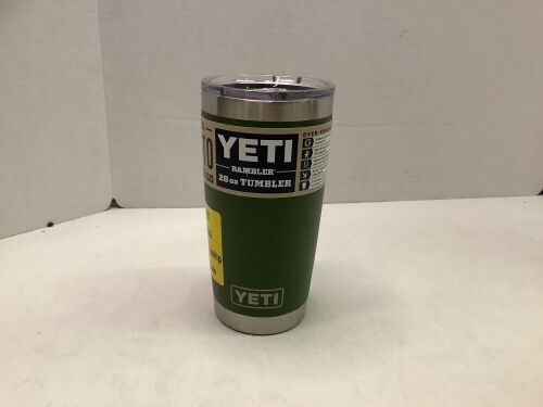 Yeti Rambler 20oz Tumbler, Appears New - Lot 454