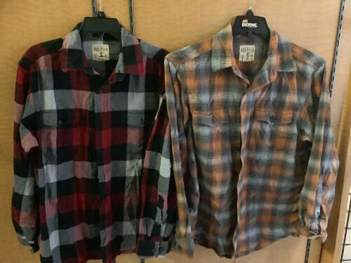 Lot of (2) Red head Men's Flannel, Medium, Appears New - Lot 484