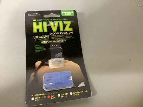 Hi Viz Shooting Systems Handgun Front Sight, Glock, Ecommerce Return - Lot 504
