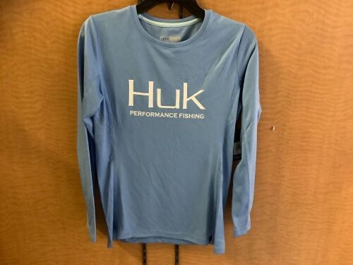 HUK Women's Icon Long Sleeve, Medium, Appears New - Lot 516