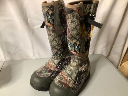 Men's Zoned Rubber Boots, 10, Ecommerce Return - Lot 558