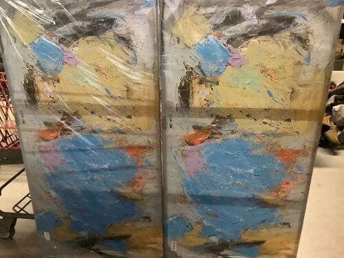 Lot of (2) Large Wall Prints, Appears New - Lot 635