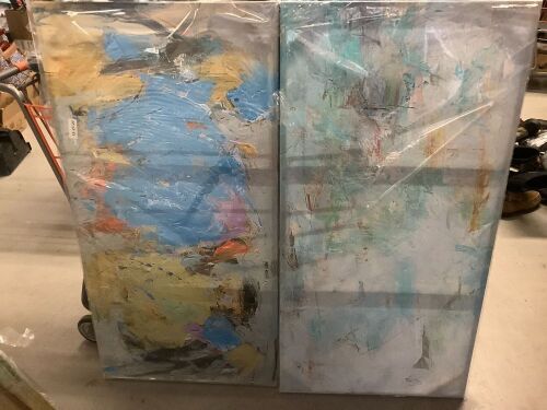 Lot of (2) Large Wall Prints, Appears New - Lot 641