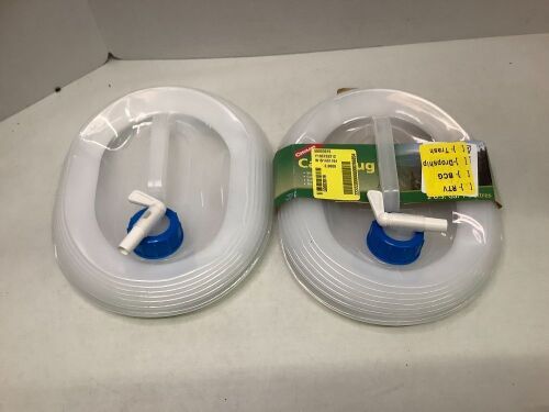 Lot of (2) Expandable Camp Jug, Appears New - Lot 759