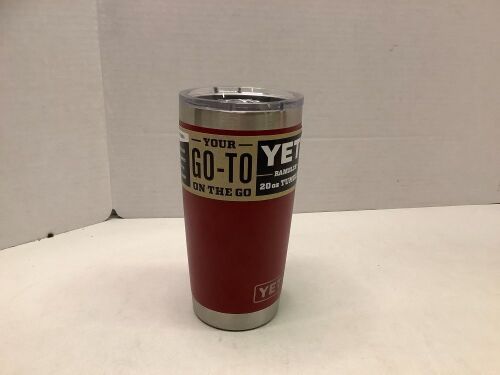 Yeti Rambler 20oz Tumbler, Missing Piece, Appeas New - Lot 772