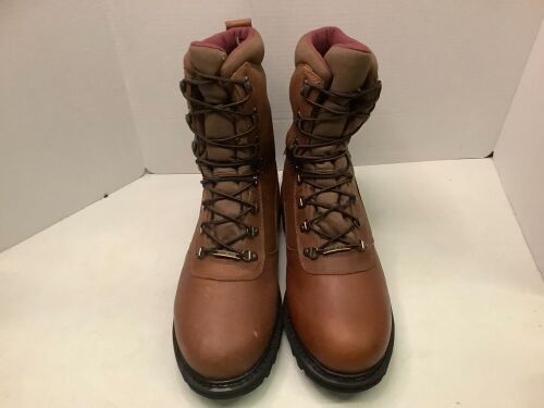 Men's Leather Boots, 14, Ecommerce Return - Lot 811