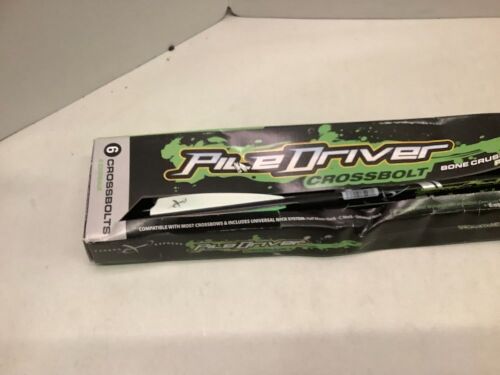 Pile Driver Cross Bolt Arrows, Ecommerce Return, Box Damaged - Lot 813