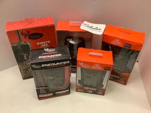 Lot of (5) Wildgame Trail Cams, Ecommerce Return - Lot 814