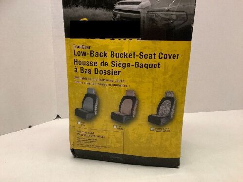 Trailgear Low Back Bucket Seat Cover, Ecommerce Return - Lot 950