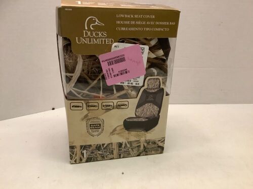 Ducks Unlimited Lowback Seat Cover, Appears New - Lot 951