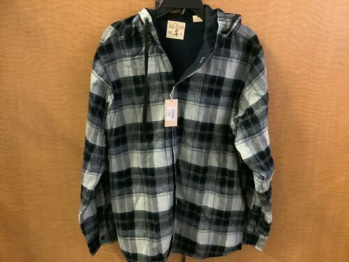 Red Head Men's Hooded Flannel, Large, Appears New - Lot 976