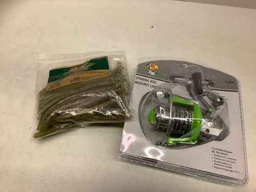 Tournament Special Spinning Reel, TSZ30, and Fishing Bait, Ecommerce Return - Lot 977