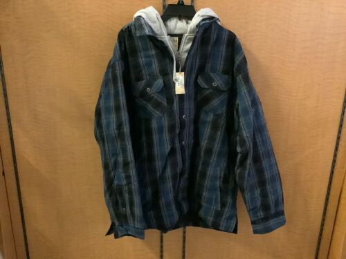 Red Head Men's Hooded Flannel, XL, Appears New - Lot 979