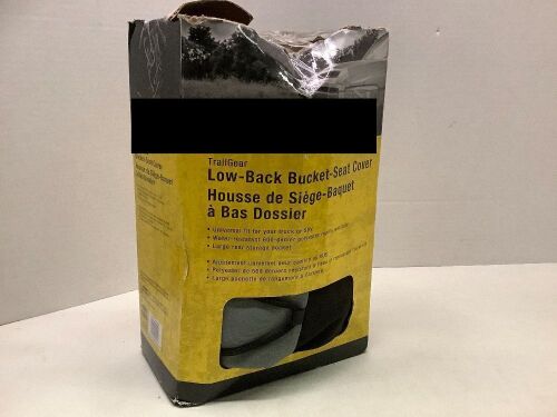 Trail Gear Low Back Seat Cover, Ecommerce Return - Lot 1003