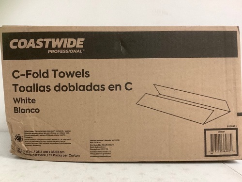 Box of Coastwide C-Fold Towels, E-Commerce Return - Lot 4