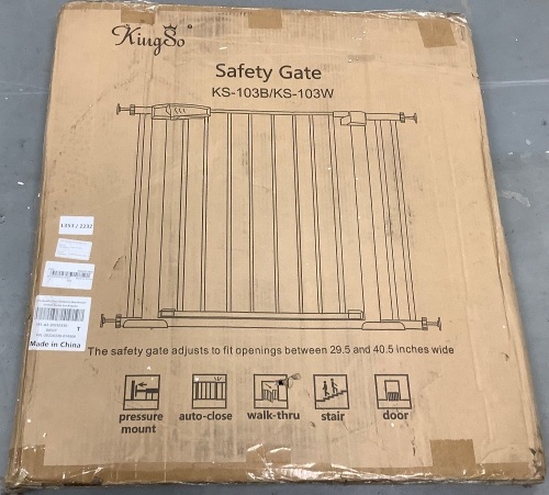 KingSo Safety Gate, Appears New - Lot 12