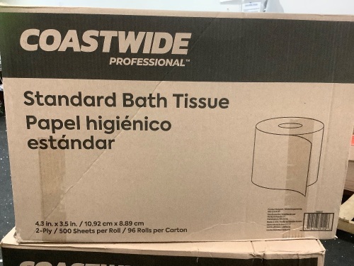 Box of Coastwide Standard Bath Tissue, Appears new - Lot 23