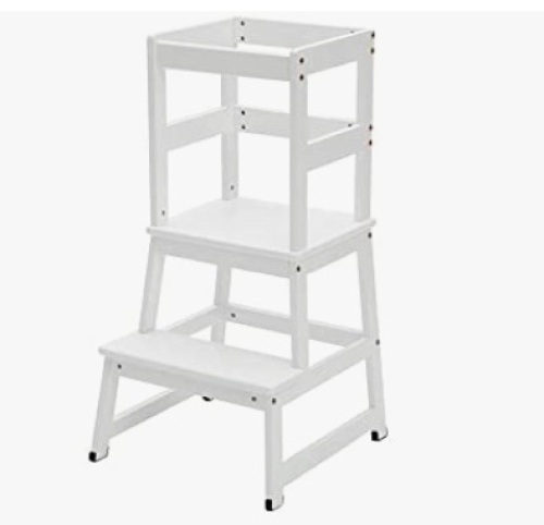 Kitchen Step Stool for Kids/ Toddlers w/ Safety Rail, Item May Vary from Stock Photo, Appears New - Lot 42