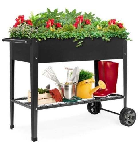 KingSo Garden Bed on Wheels, Appears New, Retail 190.99 - Lot 45