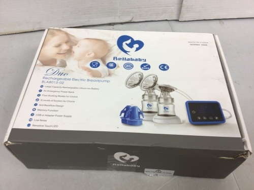Bellababy Rechargeable Electric Breastpump, Powers Up, Appears New - Lot 56