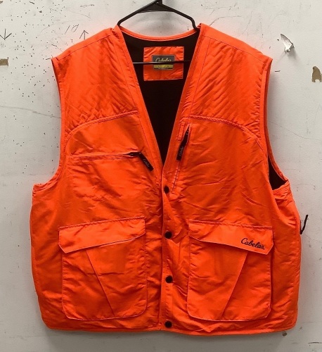 Mens Hunting Vest, L, E-Commerce Return - Lot 113