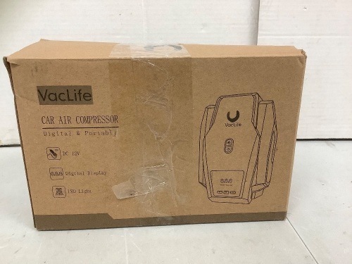 VacLife Car Air Compressor, Untested, E-Commerce Return - Lot 150