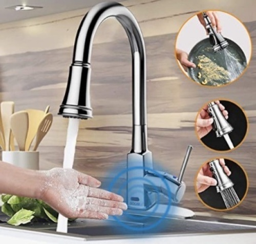 Soosi Motion Sensor Faucet, Retail 149.99, Appears new - Lot 153