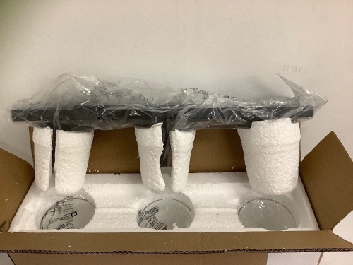 Black Modern Bathroom Vanity Light Fixture, Appears New - Lot 155