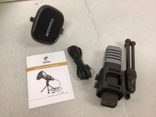 Tonor USB Condenser Microphone, Untested, E-Commerce Return - Lot 165