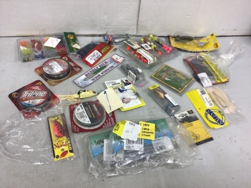 Lot of (20) Mixed Fishing Items - Lot 220