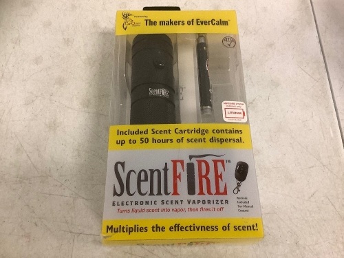 ScentFire Electronic Scent Vaporizer, E-Commerce Return - Lot 232