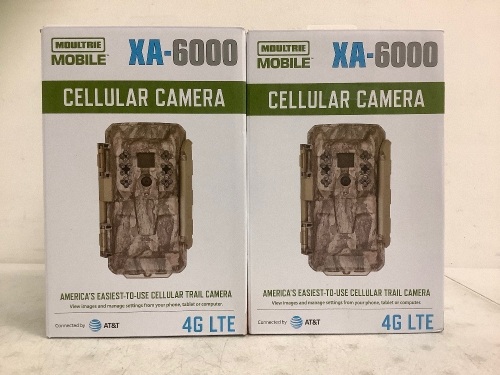 Lot of (2) Moultrie Trail Cameras, Untested, E-Commerce Return - Lot 326
