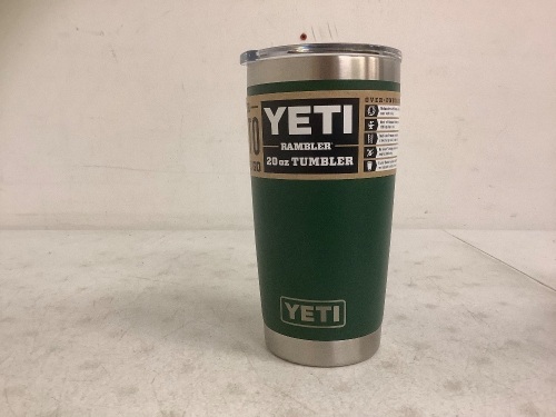 Yeti Tumbler, New w/ Missing Lid Slider - Lot 329
