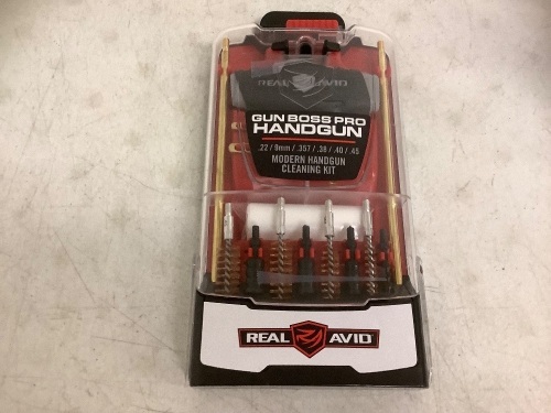 Real Avid Gun Boss Pro Handgun Cleaning Kit, Appears New - Lot 332