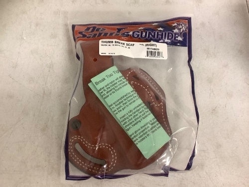 Leather Holster, Broken Button, E-Commerce Return - Lot 338