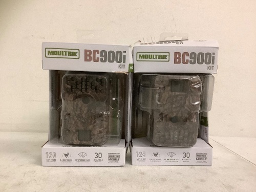 Lot of (2) Moultrie Trail Cameras, Untested, E-Commerce Return - Lot 348