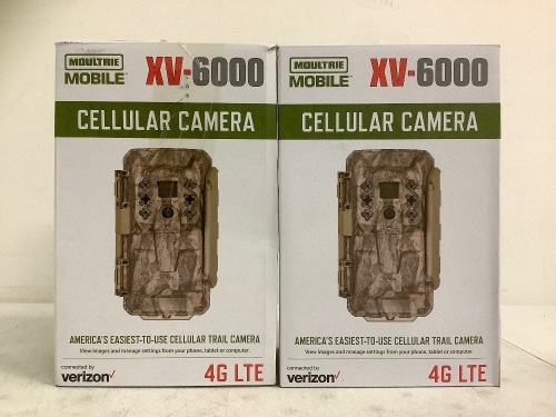 Lot of (2) Moultrie Trail Cameras, Untested, E-Commerce Return - Lot 355
