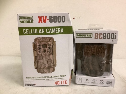 Lot of (2) Moultrie Trail Cameras, Untested, E-Commerce Return - Lot 373