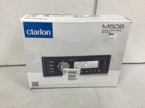 Clarion Car Radio, E-Comm Return - Lot 376
