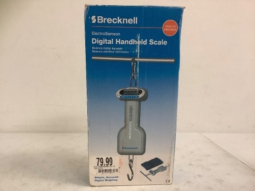 Brecknell Digital Handheld Scale, Works, Appears New - Lot 378